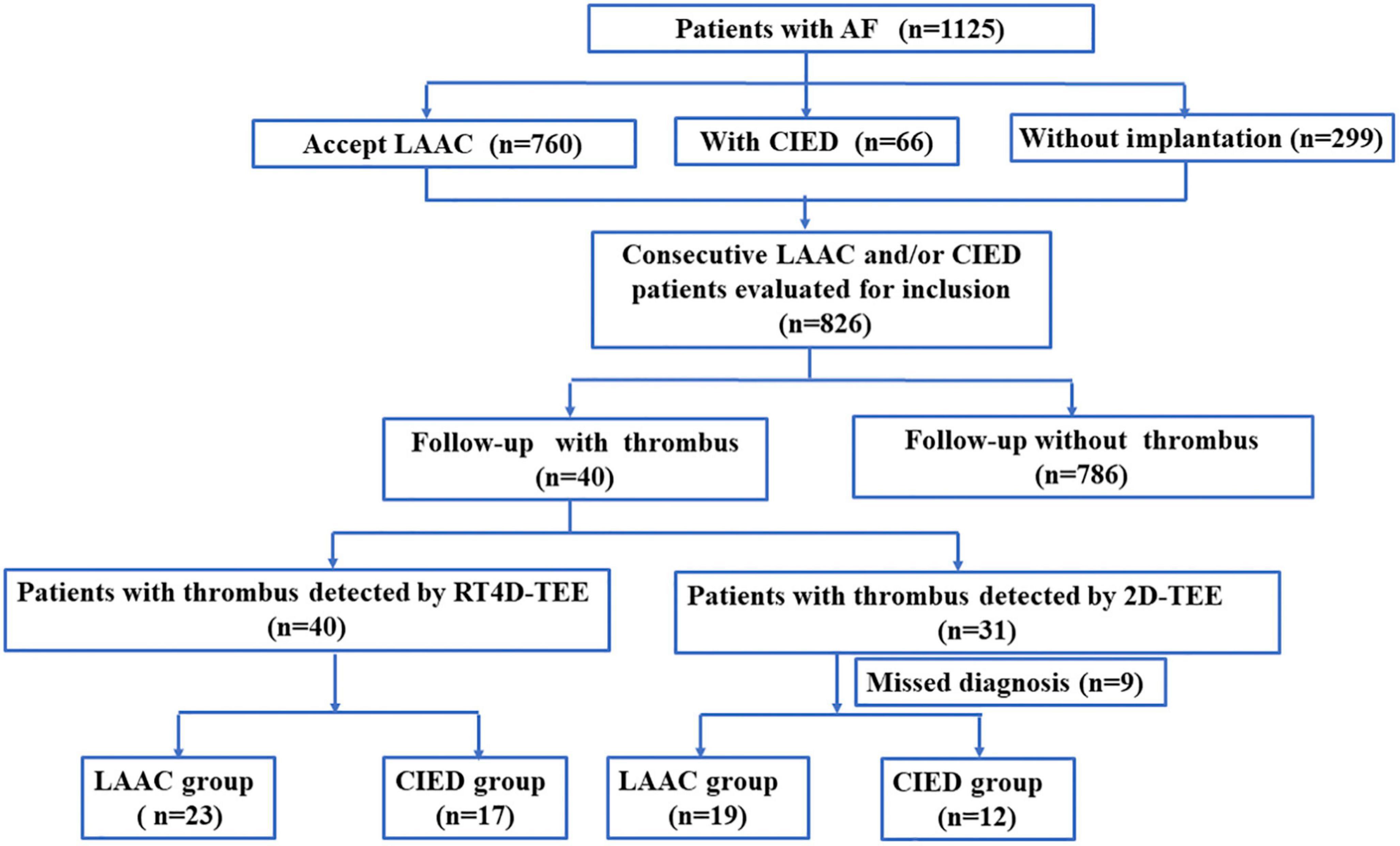 Diagnostic value of real-time four-dimensional transesophageal echocardiography on the implant-related thrombus